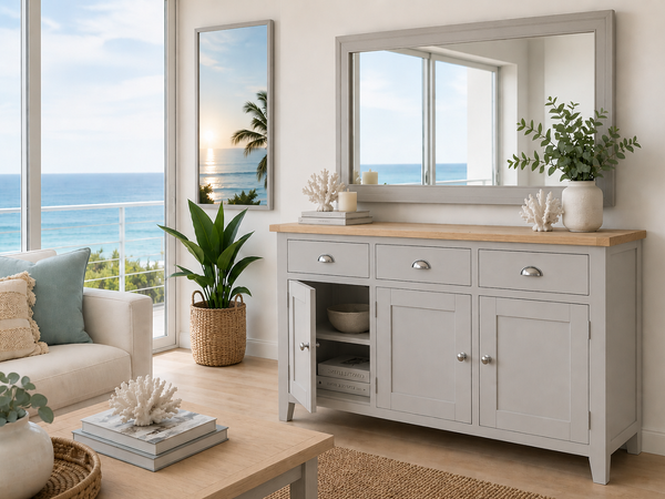 ARBETTA (AUSSIE MADE) 3 DOOR / 3 DRAWER BUFFET COLLECTION - ASSORTED COLOURS - STARTING FROM $1199