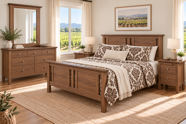 ASCOT (AUSSIE MADE) BEDROOM COLLECTION - ASSORTED COLOURS - STARTING FROM $999