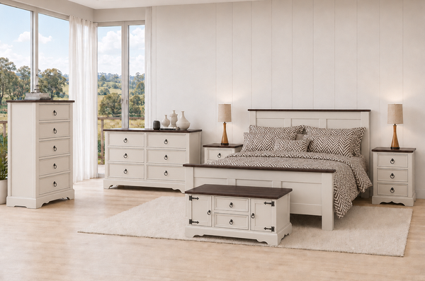 CLASSIC (AUSSIE MADE) BEDROOM COLLECTION - ASSORTED COLOURS - STARTING FROM $1299 (Copy)