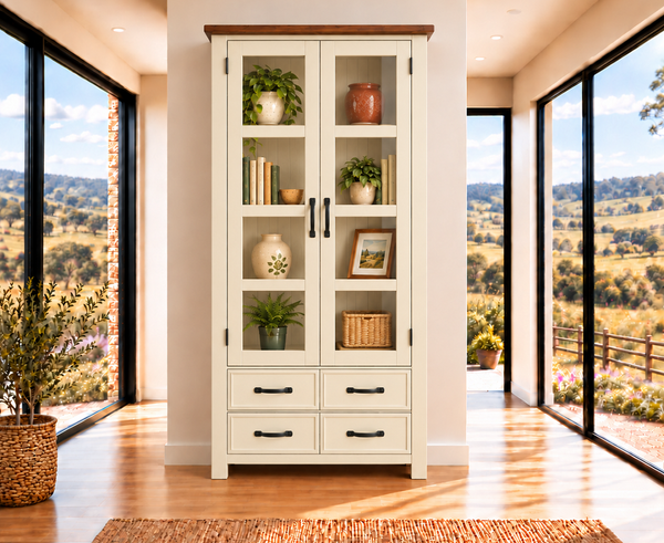 COVENTRY (AUSSIE MADE) HIGHLINE 2 DOOR / 4 DRAWER LIBRARY UNIT COLLECTION - ASSORTED COLOURS - STARTING FROM $1749