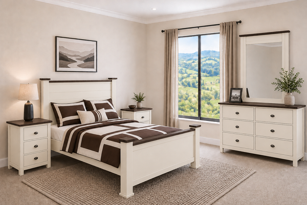 CRESTWOOD (AUSSIE MADE) BEDROOM COLLECTION - ASSORTED COLOURS - STARTING FROM $999