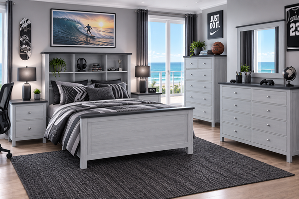 DAMION (AUSSIE MADE) BOOKEND BEDROOM COLLECTION - ASSORTED COLOURS - STARTING FROM $1199
