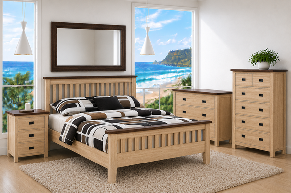 DANIEL (AUSSIE MADE) BEDROOM COLLECTION - ASSORTED COLOURS - STARTING FROM $999