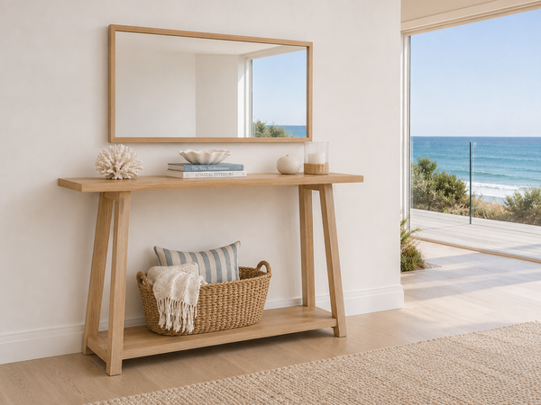 DANTE (AUSSIE MADE) CONSOLE / HALL TABLE COLLECTION - ASSORTED COLOURS - STARTING FROM $799