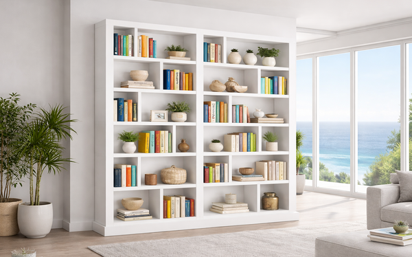DERBY (AUSSIE MADE) DOUBLE HIGHLINE STAGGERED ROOM DIVIDER COLLECTION - ASSORTED COLOURS - STARTING FROM $1299