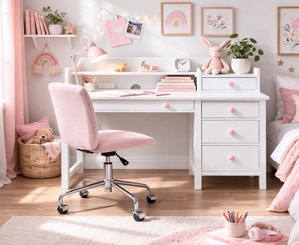 ELOISE (AUSSIE MADE) DESK (REVERSIBLE) COLLECTION - ASSORTED COLOURS - STARTING FROM $749