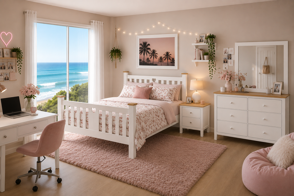 FEDERER (AUSSIE MADE) BEDROOM COLLECTION - ASSORTED COLOURS - STARTING FROM $899