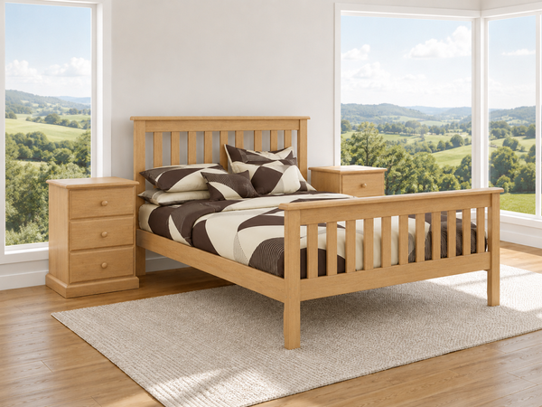 FELIX (AUSSIE MADE) MATCHING FOOT BEDROOM COLLECTION - ASSORTED COLOURS - STARTING FROM $899