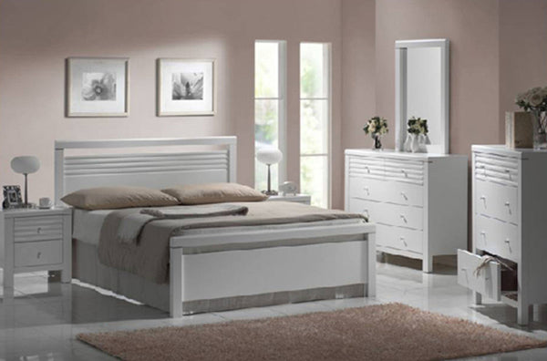 QUEEN DALLAS (AUSSIE MADE) BED - ASSORTED PAINTED COLOURS