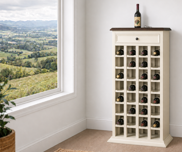 FLINDERS (AUSSIE MADE) - 1 DRAWER WINE CABINET COLLECTION - ASSORTED COLOURS - STARTING FROM $999