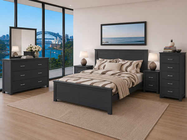 HALIFAX (AUSSIE MADE) BEDROOM COLLECTION - ASSORTED COLOURS - STARTING FROM $1199