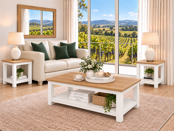 HEADPOINT (AUSSIE MADE) COFFEE & LAMP TABLE COLLECTION - ASSORTED COLOURS - STARTING FROM $699