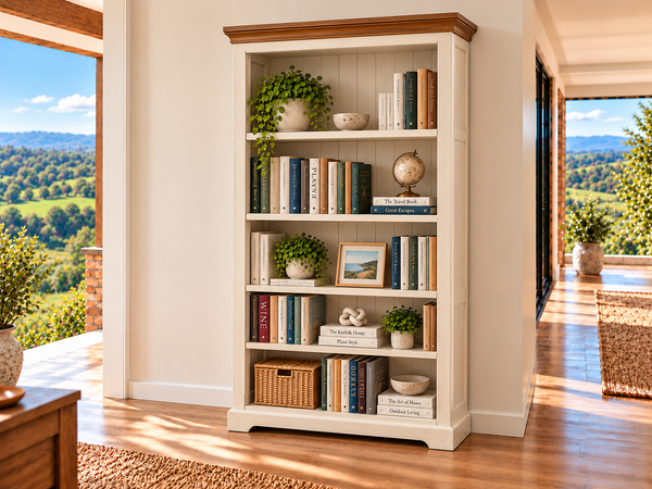 HINTERLANE (AUSSIE MADE) HIGHLINE BOOKCASE COLLECTION - ASSORTED COLOURS - STARTING FROM $799