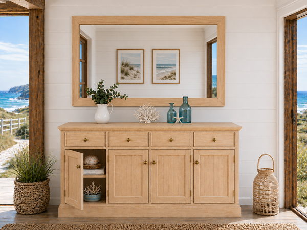 JACOB (AUSSIE MADE) 4 DOOR / 4 DRAWER BUFFET COLLECTION - ASSORTED COLOURS - STARTING FROM $1999