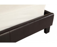 LEXUS  KING LEATHERETTE BED FRAME  -BLACK