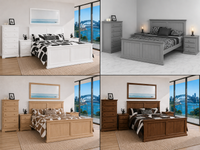 ANNISTON (AUSSIE MADE) BEDROOM COLLECTION - ASSORTED COLOURS - STARTING FROM $1199