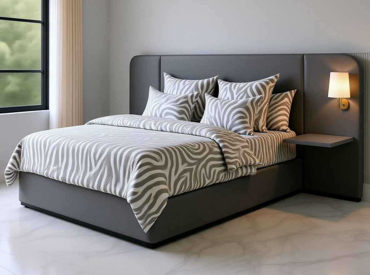 VEGAS (AUSSIE MADE) UPHOLSTERED EXTENDED BEDROOM COLLECTION - ASSORTED FABRICS AND COLOURS - STARTING FROM $3999