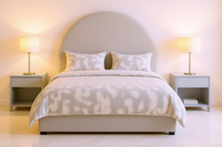 PINNACLE (AUSSIE MADE) UPHOLSTERED BEDROOM COLLECTION – ASSORTED FABRICS & COLOURS - STARTING FROM $499