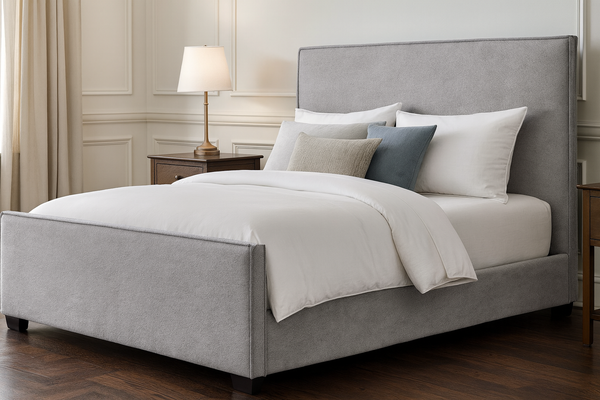 FORTUNE (AUSSIE MADE) UPHOLSTERED BEDROOM COLLECTION - ASSORTED FABRICS AND COLOURS - STARTING FROM $699