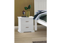 KING HAMPTON (CUSTOM MADE) 3 PIECE (BEDSIDE) BEDROOM SUITE - ASSORTED COLOURS
