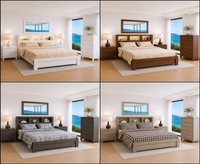 ARIES (AUSSIE MADE) BOOKEND BEDROOM COLLECTION - ASSORTED COLOURS - STARTING FROM $1199