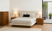LUNAR (AUSSIE MADE) UPHOLSTERED STANDARD BEDROOM COLLECTION – ASSORTED FABRICS & COLOURS - STARTING FROM $1999