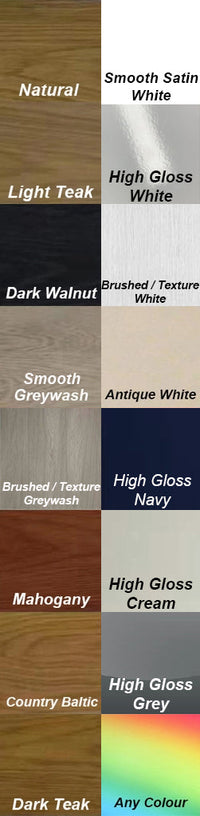 KING HAMPTONS BEDHEAD (CUSTOM MADE) ONLY - ASSORTED COLOURS