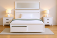 TOPPS (AUSSIE MADE) TIMBER BEDROOM COLLECTION - ASSORTED COLOURS - STARTING FROM $1499