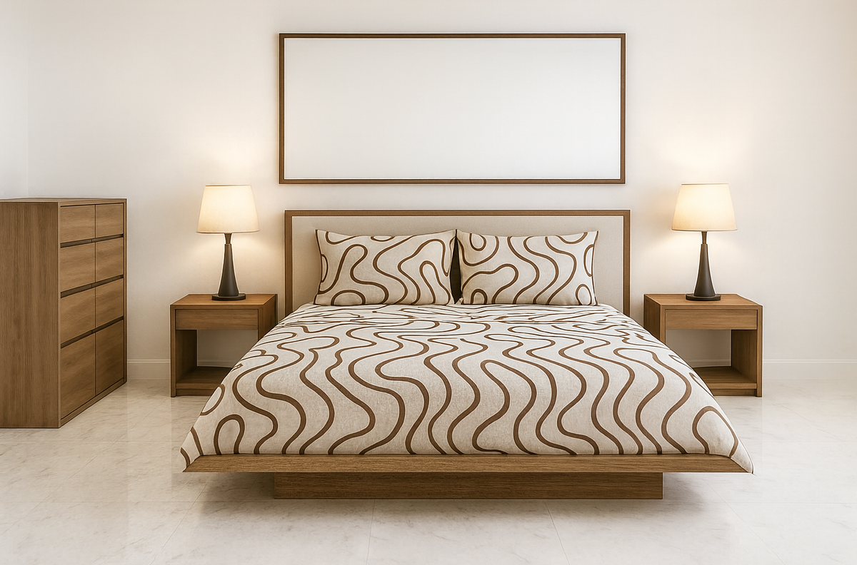 SUBURBAN (AUSSIE MADE) BEDROOM WITH PLATFORM BASE COLLECTION - ASSORTED COLOURS - STARTING FROM $2999