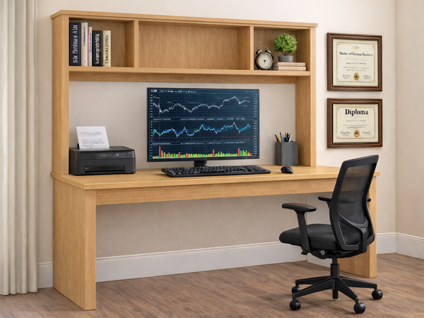 APPALTE (AUSSIE MADE) DESK WITH HUTCH COLLECTION - ASSORTED COLOURS - STARTING FROM $999
