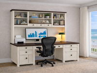 ALANZO (AUSSIE MADE) DESK & HUTCH WITH COLLECTION - ASSORTED COLOURS - STARTING FROM $2299