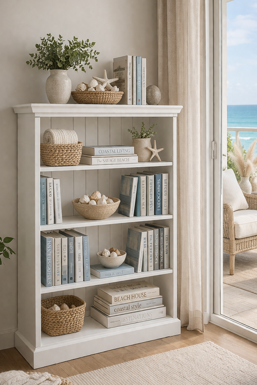 ALEXIA (AUSSIE MADE) LOWLINE BOOKCASE COLLECTION  - ASSORTED COLOURS - STARTING FROM $599