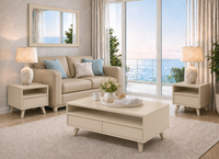 ALLISON (AUSSIE MADE) COFFEE & LAMP TABLE COLLECTION - ASSORTED COLOURS - STARTING FROM $699