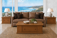 ALPIE (AUSSIE MADE) COFFEE & LAMP TABLE COLLECTION - ASSORTED COLOURS - STARTING FROM $799