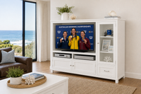 ALPINE 1500 (AUSSIE MADE) 3 DOOR / 1 DRAWER TV ENTERTAINMENT UNIT - ASSORTED COLOURS - STARTING FROM $2999