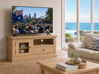 ARBETTA (AUSSIE MADE) 1 DOOR / 1 DRAWER TV UNIT COLLECTION - ASSORTED COLOURS - STARTING FROM $849