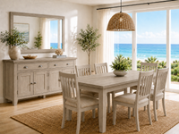 ARBETTA (AUSSIE MADE) EXTENSION DINING TABLE COLLECTION - ASSORTED COLOURS - STARTING FROM $1999