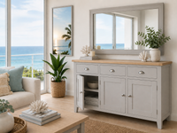 ARBETTA (AUSSIE MADE) 3 DOOR / 3 DRAWER BUFFET COLLECTION - ASSORTED COLOURS - STARTING FROM $1199