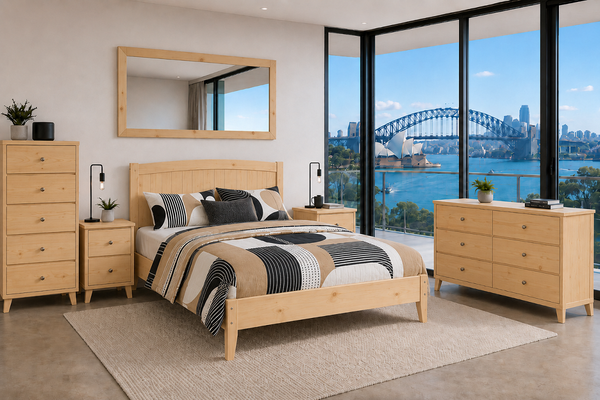 ARIANNE (AUSSIE MADE) BEDROOM COLLECTION - ASSORTED COLOURS - STARTING FROM $999
