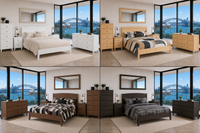 ARIANNE (AUSSIE MADE) BEDROOM COLLECTION - ASSORTED COLOURS - STARTING FROM $999