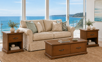 ARNCLIFFE (AUSSIE MADE) COFFEE & LAMP TABLE COLLECTION - ASSORTED COLOURS - STARTING FROM $699