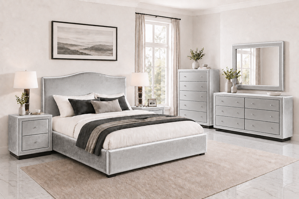 ARTISTIC (AUSSIE MADE) UPHOLSTERED BEDROOM COLLECTION – ASSORTED FABRICS & COLOURS - STARTING FROM $1249