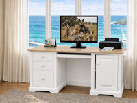 ASHTON (AUSSIE MADE) 1 DOOR / 3 DRAWER DESK COLLECTION - ASSORTED COLOURS - STARTING FROM $1699