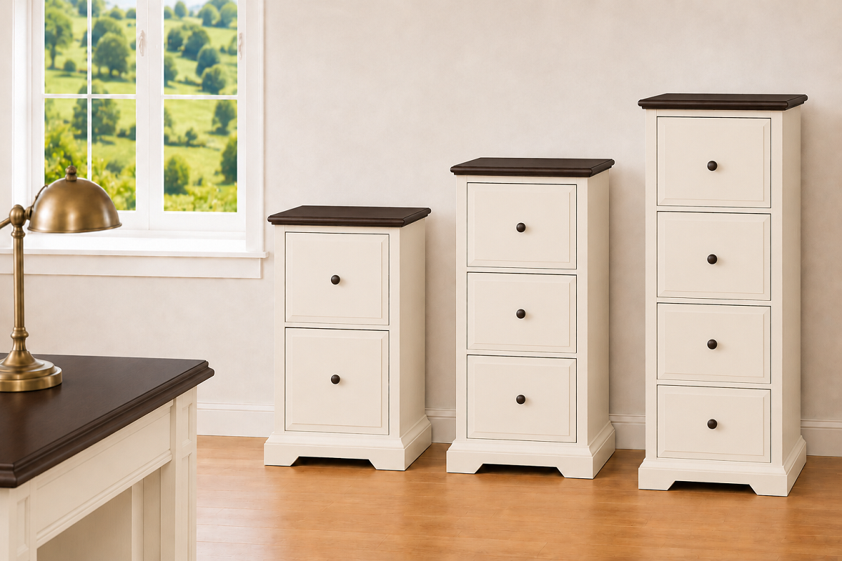 ASHTON (AUSSIE MADE) FILING CABINET COLLECTION - ASSORTED COLOURS - STARTING FROM $749