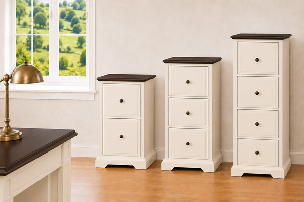 ASHTON (AUSSIE MADE) FILING CABINET COLLECTION - ASSORTED COLOURS - STARTING FROM $749