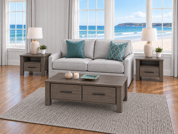 ASHWOOD (AUSSIE MADE) COFFEE & LAMP TABLE COLLECTION - ASSORTED COLOURS - STARTING FROM $599