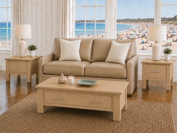 ATLANTA (AUSSIE MADE) COFFEE & LAMP TABLE COLLECTION - ASSORTED COLOURS - STARTING FROM $599