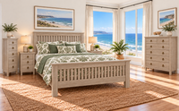 ATLANTIS (AUSSIE MADE) BEDROOM COLLECTION - ASSORTED COLOURS - STARTING FROM $999