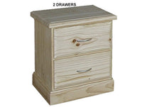 AVOCA (AUSSIE MADE) BEDSIDE TABLE COLLECTION - RAW - STARTING FROM $299