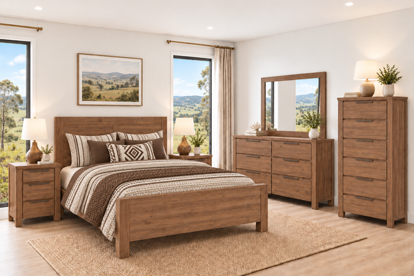 BALLINA (AUSSIE MADE) BEDROOM COLLECTION - ASSORTED COLOURS - STARTING FROM $999